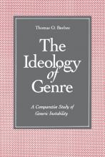 From the Bibliography: The Ideology of Genre (1994) by Thomas O. Beebee Primary